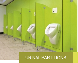 Urinal partitions