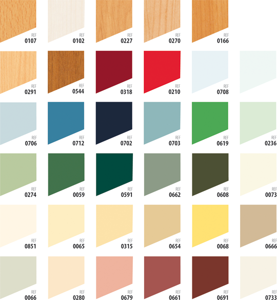 Nuancier coloris panneaux 1850 x 2048